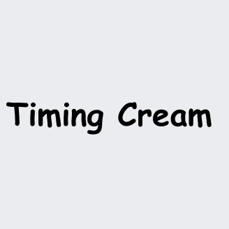 Timing Cream