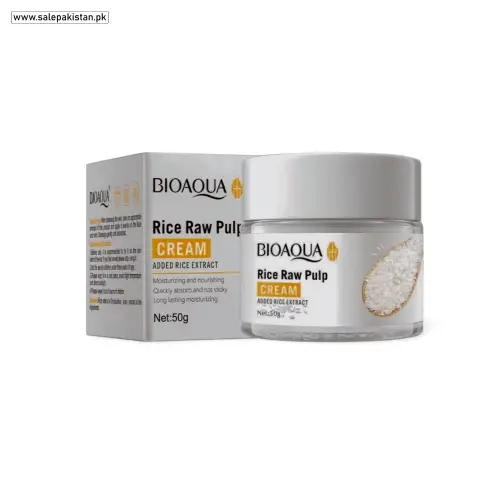 Bioaqua Rice Raw Pulp Facial Cream