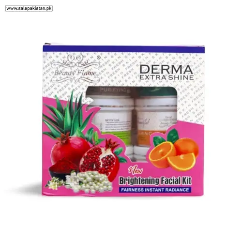 Derma Extra Shine New Brightening Facial Kit