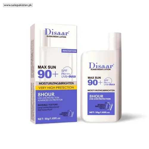 Disaar Sunscreen Lotion Cream SPF Max 90 Oil