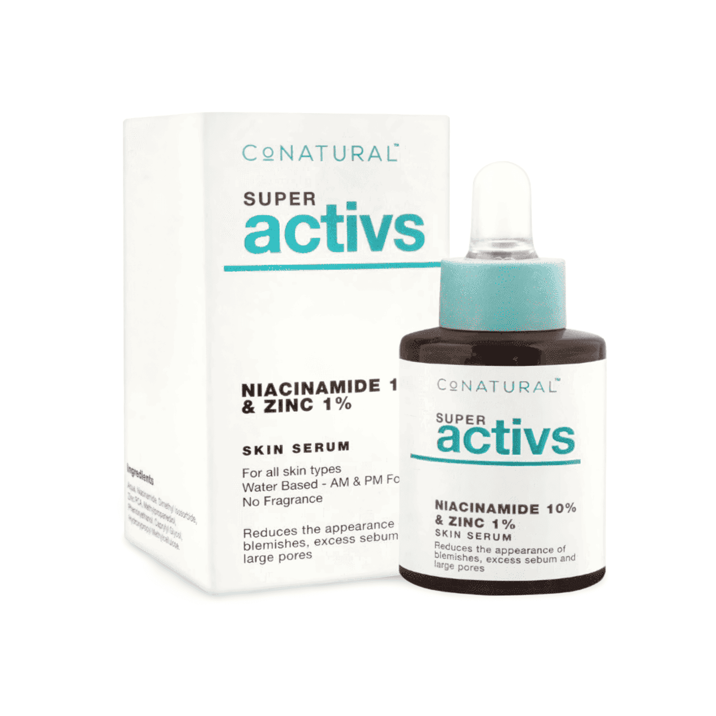 Conatural Super Activs Niacinamide 10% & Zinc 1% Skin Serum