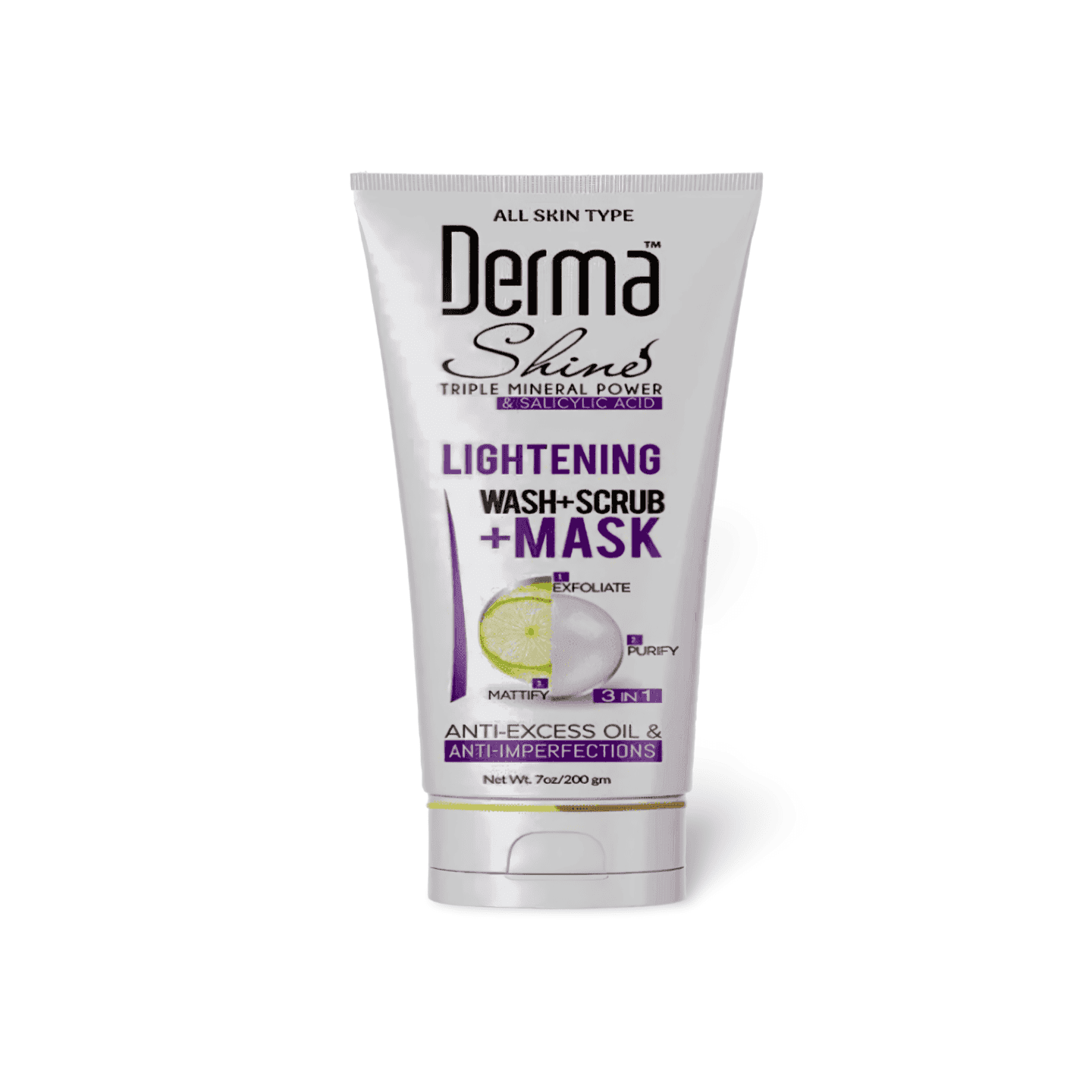 Derma Shine Lightening Wash+ Scrub+ Mask
