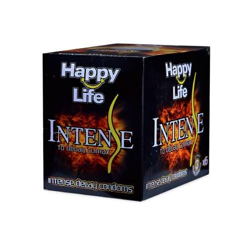 Happy Life Intense Delay 18's (Delay Condoms