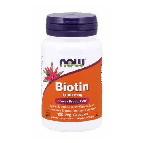 Now Biotin 1000 Mcg, 100 Ct