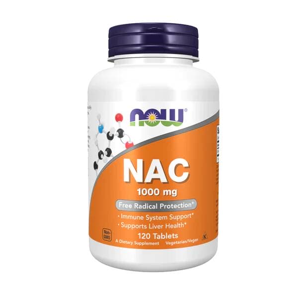 Now Nac (N-acetyl Cysteine) 1000Mg, 120 Ct