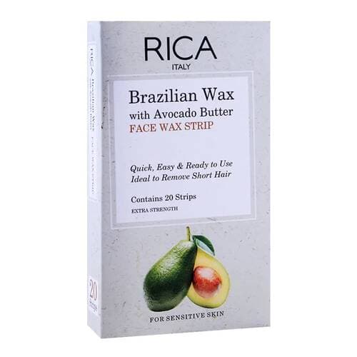 Rica Brazilian Wax With Avocado Butter Face Wax Strip