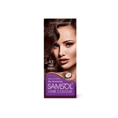 Samsol Hair Colour 43 Dark Brown