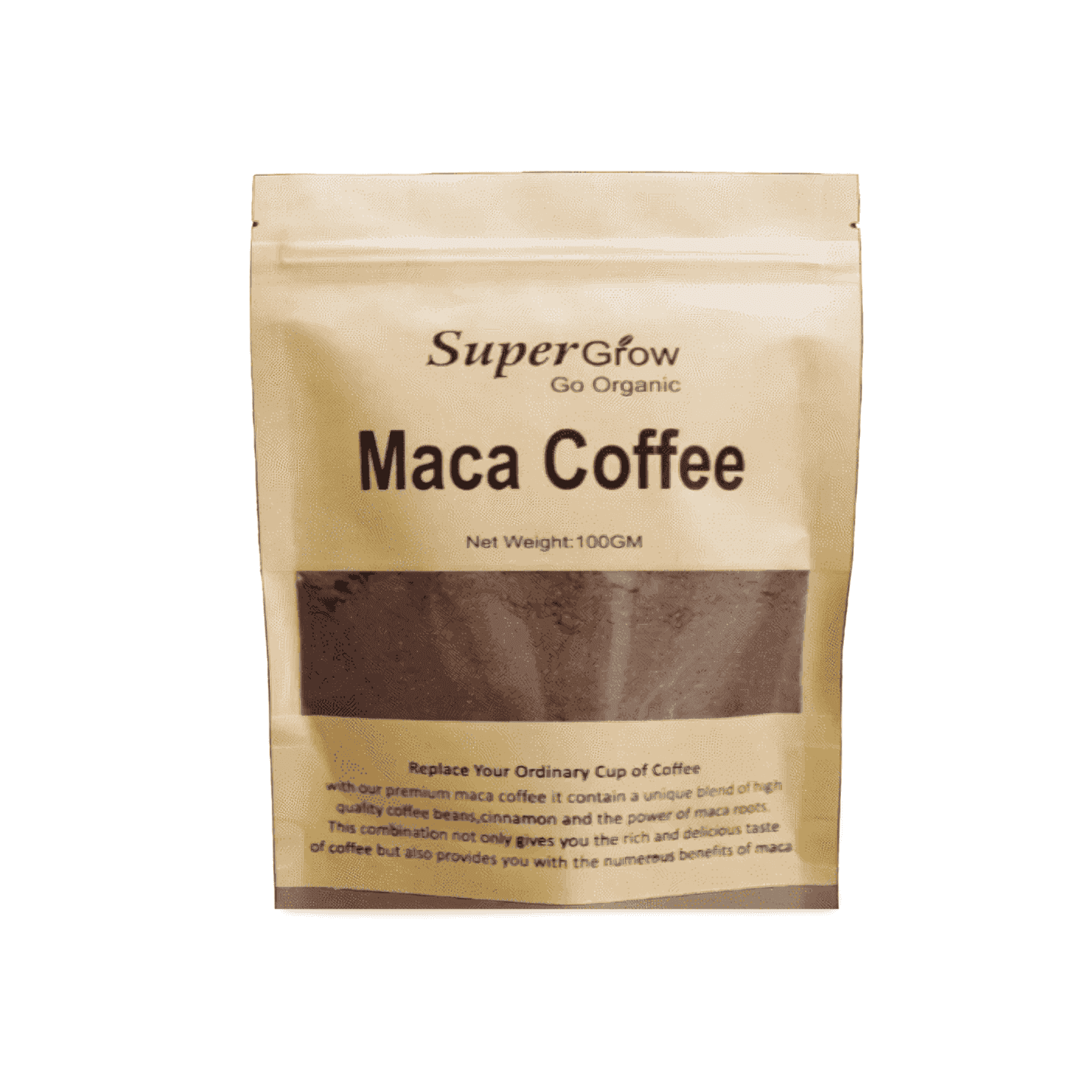 Super Glow Go Organic Maca Coffee