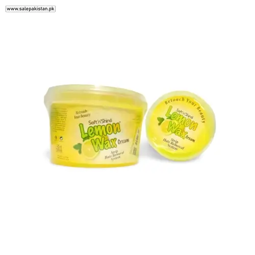 Lemon Wax Cream Hair Removal