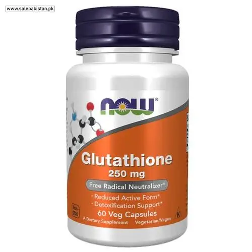 Now Glutathione 250Mg, 60 Ct