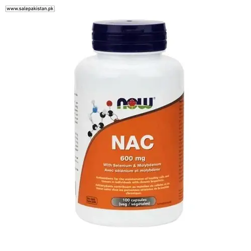Now Nac (N-acetyl Cysteine) 600 Mg, 100 Ct