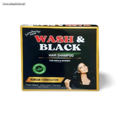 Wash & Black Hair Color Shampoo In Pakistan